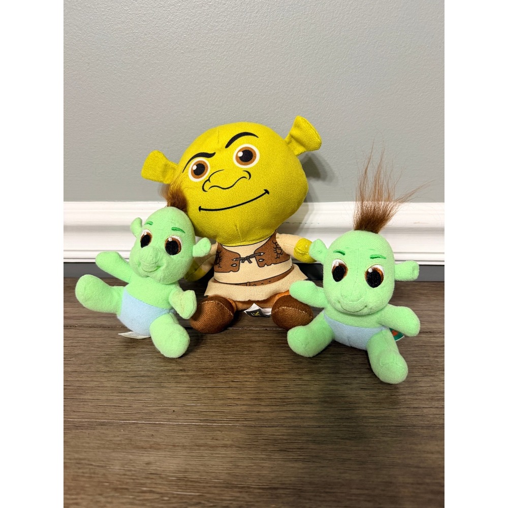 DreamWorks Shrek and Ogre & Babies Plush Set‎